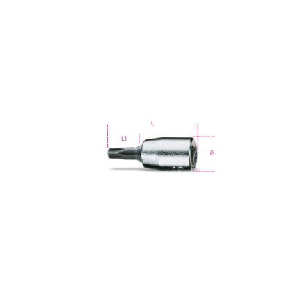 07-1/4"-OS TORX®-IMBUSZ dugókulcs, - BETA 900TX 07