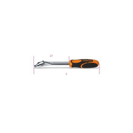 1/4"-os csuklós hajtószár, - BETA 900/35A