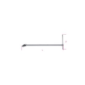 1/4”-os csuklós T-hajtószár - BETA 900/40
