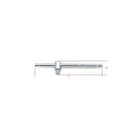 1/4”-os csúszkás T-hajtószár krómozott - BETA 900/42
