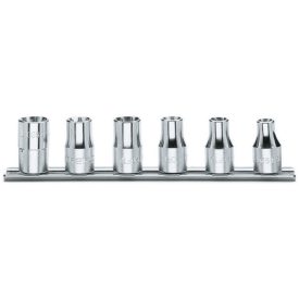 6 részes dugókulcs készlet Torx®-csavarokhoz (920FTX cikk) tartóval - BETA 920FTX/SB 6