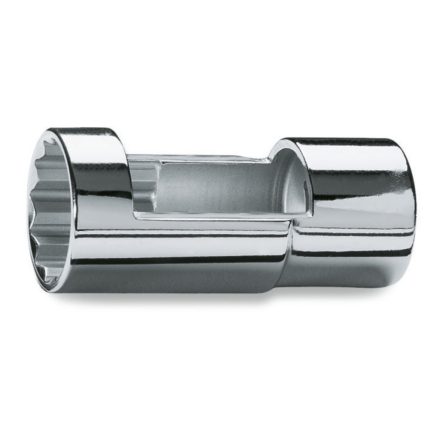 27-es 1/2”-os nyitott dízel porlasztócsúcs kiszedő dugókulcs, krómozott, tizenkétszögű BETA 960A