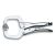 BETA 1062GM 170 – c-pofás önzáró fogó, krómozott 170 mm
