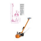 20T 40/20 tonnás hidropneumatikus emelő BETA 3065/40-20T