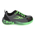 BETA 7341V – -es RENEGADE ellenálló, szellőző szőtt vászoncipő zöld betétekkel BETA 7341V