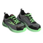 BETA 7341G – 48-as RENEGADE ellenálló, szellőző szőtt vászoncipő zöld betétekkel BETA 7341G 48