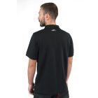 BETA 7552N – XXXL - Három gombos pólóing, piqué pamut, 200 g/m2, fekete BETA 7552N XXXL