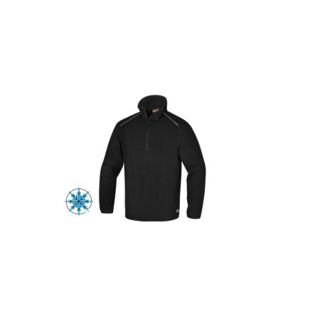 BETA 7636N/XS – Mikropolár pulóver rövid cipzárral, 180 g/m2 BETA 7636N/XS