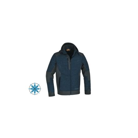 BETA 7637B – L - polár kapucnis felső softshell betétekkel BETA 7637B L