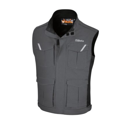 BETA 7937MG – XL - Munkamellény, 1 pamut, szürke BETA 7937MG XL