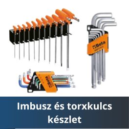 Imbusz és torxkulcs készlet