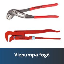 Vízpumpa és Csőfogó