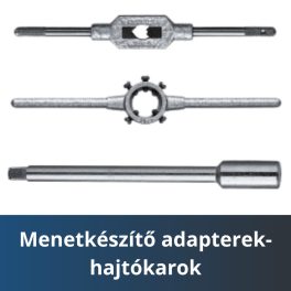 Menetkészítő adapterek-hajtókarok
