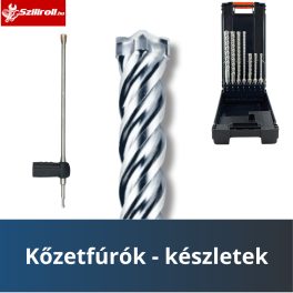 Kőzetfúrók - készletek