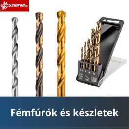 Fémfúrók - készletek
