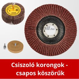 Csiszoló-köszörű korongok - Csapos köszörűk