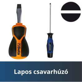 Lapos csavarhúzó