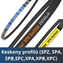 Keskeny (magosított) ékszíjak