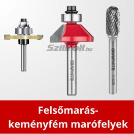 Felsőmarás és Keményfém marófejek