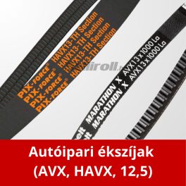 Autóipari ékszíjak (AVX/2HAVX/12.5)