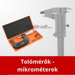 Tolómérők - mikrométerek