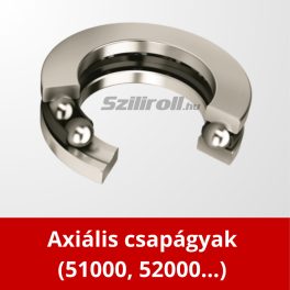 Axiális golyóscsapágyak