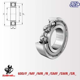 602 (EZO) golyóscsapágy (2X7X3,5)