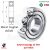 61807 2Z FAG golyóscsapágy 35×47×7 mm