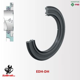 DH205 = EDH205 (FAG) kétperemes gumitömítés