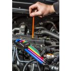 NEO TOOLS gtx-09-512 – imbuszkulcskészlet 9db hosszú 1.5-10mm, színes