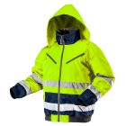 NEO TOOLS gtx-81-710-L – Láthatósági Munkavédelmi kabát, extrán szigetelt, sárga, L