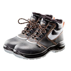 NEO TOOLS gtx-82-145 – Munkavédelmi bakancs, hőszigetelt, vízálló, bőr, S3SRC, acélbetéttel, béléssel, 44