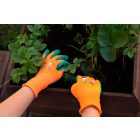 NEO TOOLS gtx-97-644-5 – Munkakesztyű, gyerek, latex bevonatú poliészter, 5. méret 9-11 éves korig
