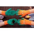 NEO TOOLS gtx-97-644-5 – Munkakesztyű, gyerek, latex bevonatú poliészter, 5. méret 9-11 éves korig