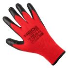 NEO TOOLS gtx-97-645-11 – Munkakesztyű, latexbevonatú poliészter, 3121X, 11, Csomagmennyiség: 12db