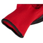 NEO TOOLS gtx-97-645-11 – Munkakesztyű, latexbevonatú poliészter, 3121X, 11, Csomagmennyiség: 12db