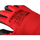 NEO TOOLS gtx-97-645-8 – Munkakesztyű, latexbevonatú poliészter, 3121X, 8, Csomagmennyiség: 12db