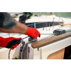 NEO TOOLS gtx-97-645-9 – Munkakesztyű, latexbevonatú poliészter, 3121X, 9, Csomagmennyiség: 12db