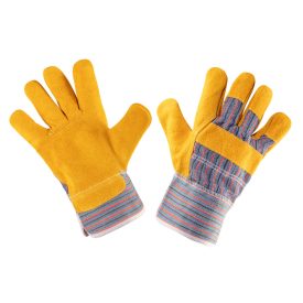 NEO TOOLS gtx-97-650 – Munkakesztyű, sárga hasított marhabőr, 4243X, 10,5"