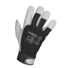 NEO TOOLS gtx-97-655-11 – MUNKAKESZTYŰ, 2122X, KECSKE BŐR, TÉPŐZÁRAS 11", CE