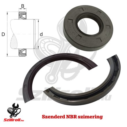 30X72X10-NBR-AS BLACK szimering-NBR-duplaporvédős