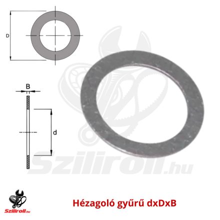 20×28×0,1 mm hézagológyűrű