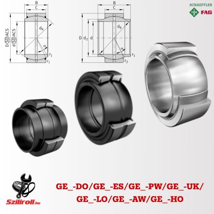 GE15-FW (INA) gömbcsukló