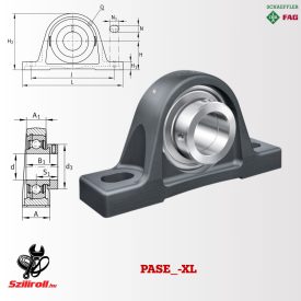   PASE15-XL (INA) y-csapágyház egység (GRAE excenter feszítő gyűrűs csapággyal szerelt)