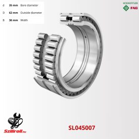 SL045013 PP INA hengergörgős csapágy 65×100×46 mm