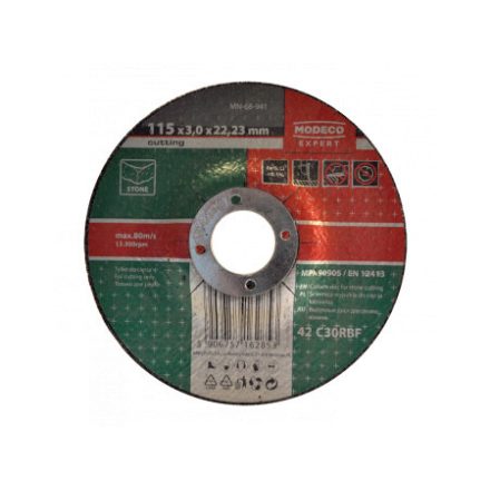 125x3x22 Vágókorong kőhöz / MN-68-942 