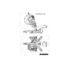 Metabo KGS 305 M gérvágó fűrész 305 mm