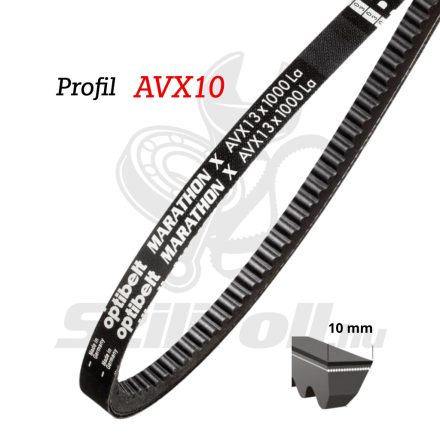 AVX10x600 La - OPTIBELT autóipari vágott - fogazott ékszíj