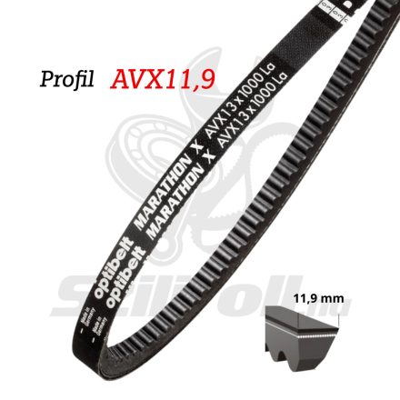 AVX11.5x903 La - OPTIBELT autóipari vágott - fogazott ékszíj