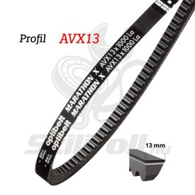   AVX13x1000 La - OPTIBELT autóipari vágott - fogazott ékszíj